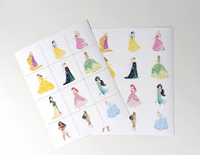 Load image into Gallery viewer, Princess Activity Matching Game