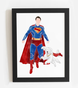 Superman and Krypto