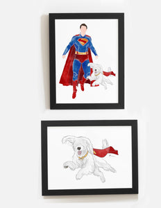 Superman and Krypto