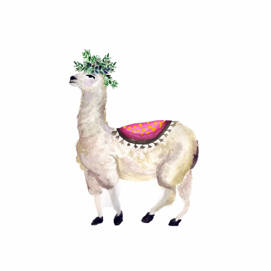 Floral Llama