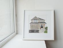 Load image into Gallery viewer, Watercolour Illustrated Home Portrait

